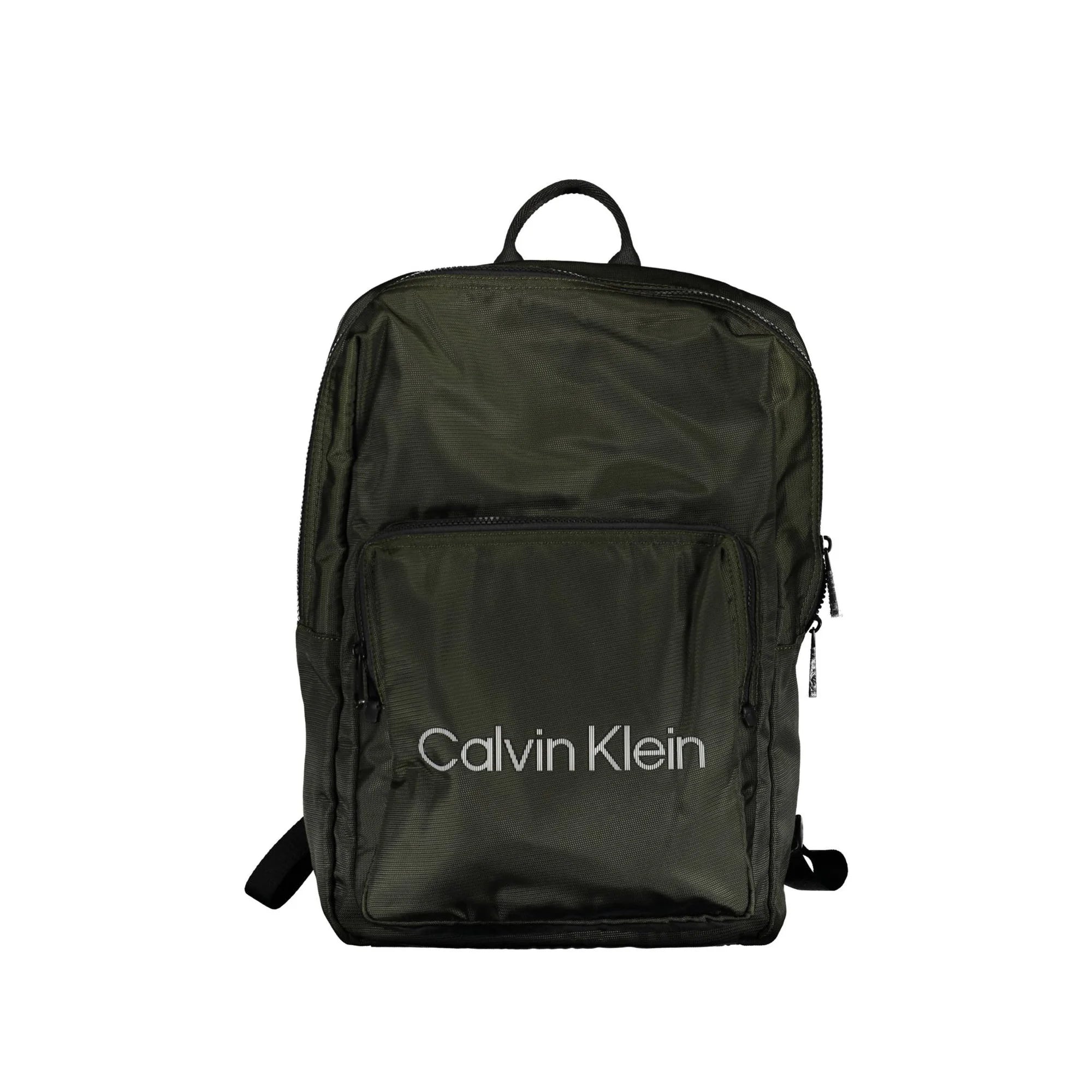 Calvin Klein Zaino Uomo Verde Stampa Zaini - foto prodotto